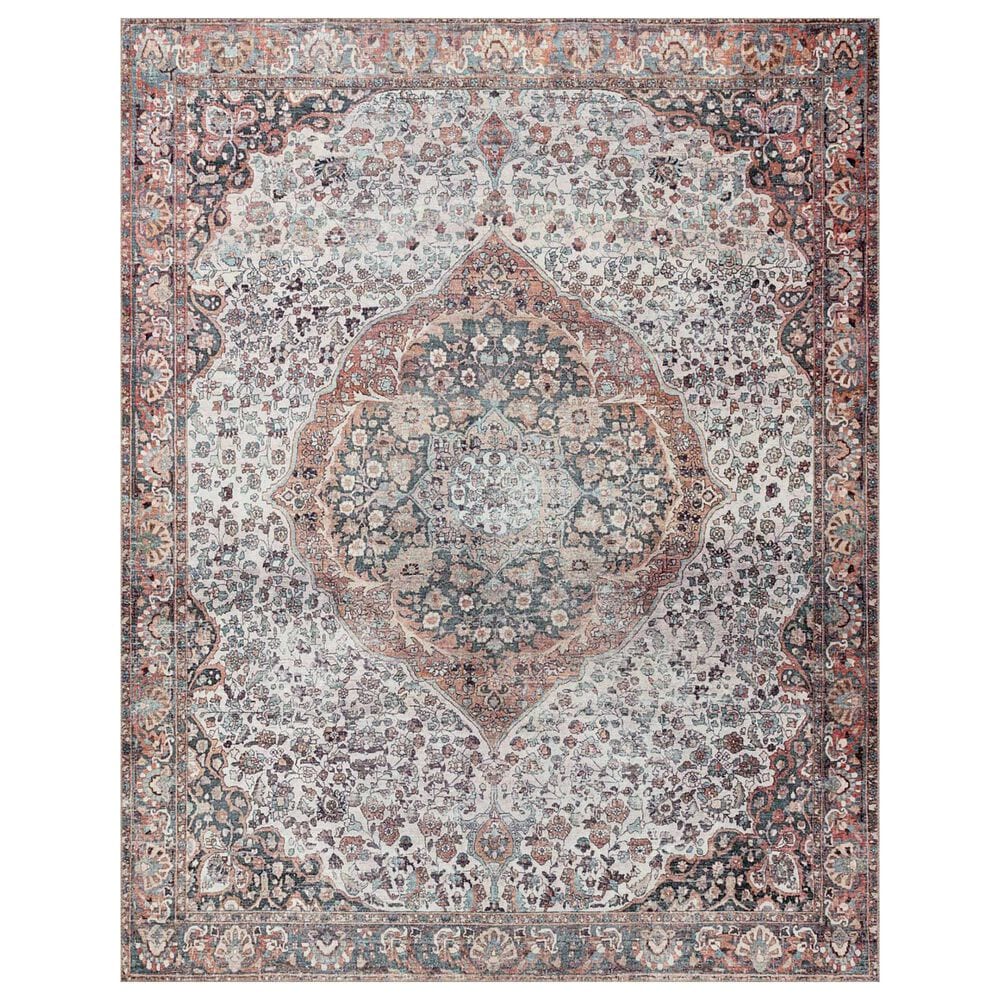 Loloi II Wynter WYN-01 7"6" x 9"6" Red/Multi Area Rug, , large