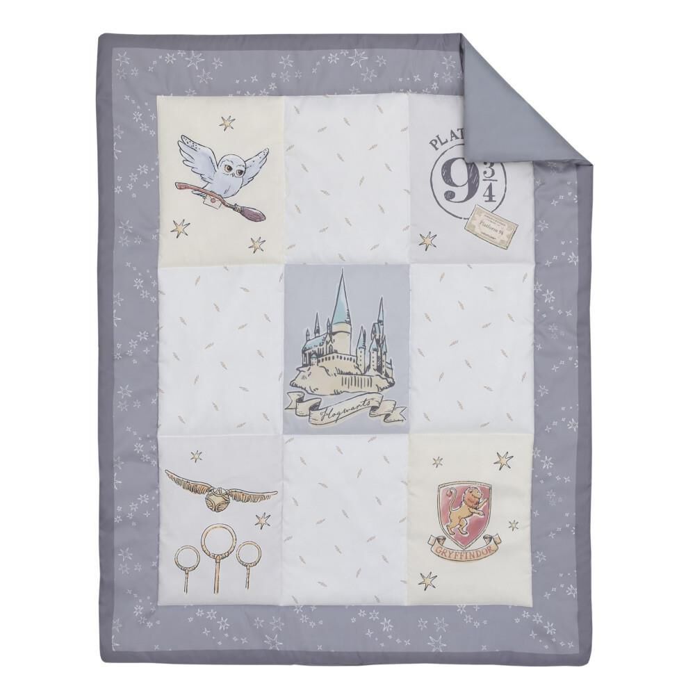 Nojo Baby and Kids Magical Moments 3 Piece Crib Set with Owls and Stars, , large