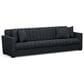 Lexington Furniture Tower Place Hancock Stationary Sofa in Dark Gray, , large