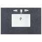 James Martin Hudson 36" Single Bathroom Vanity in Honey Oak with 3 cm Charcoal Soapstone Silestone Top and Rectangular Sink, , large