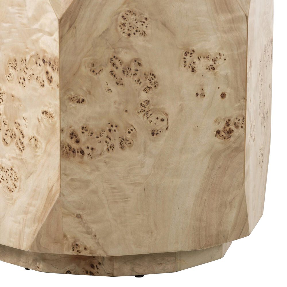 Four Hands Elena End Table in Light Burl, , large