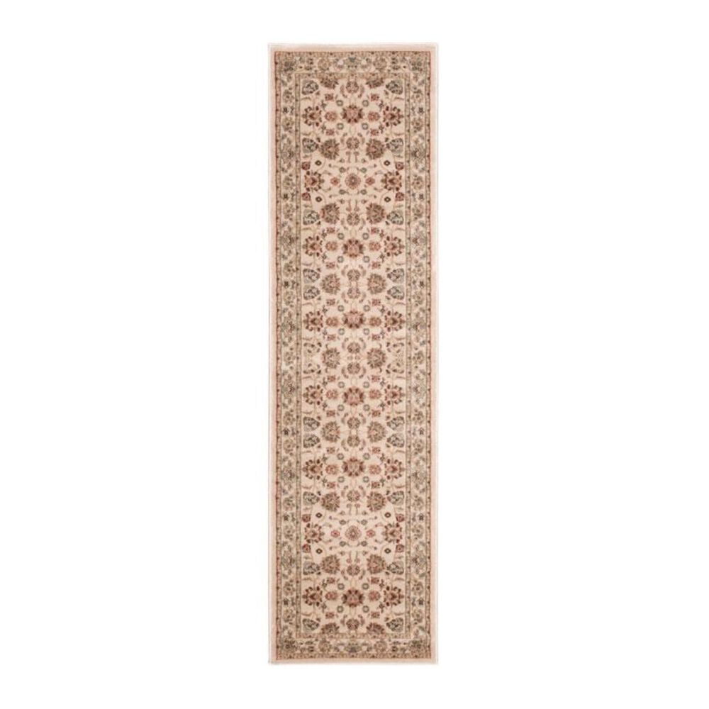 Nourison Ararat ARA03 2'2" x 7'6" Ivory Ivory Runner, , large