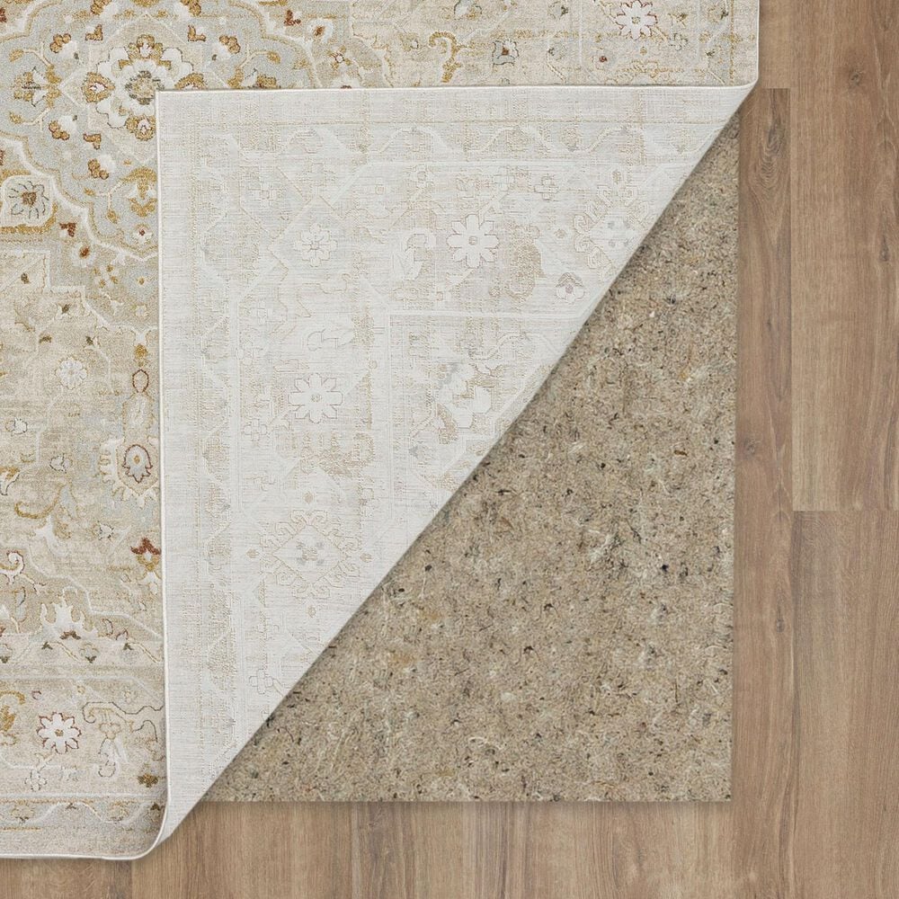 Karastan Windemere R1257 6&#39;6&quot; x 9&#39;10&quot; Cream Area Rug, , large