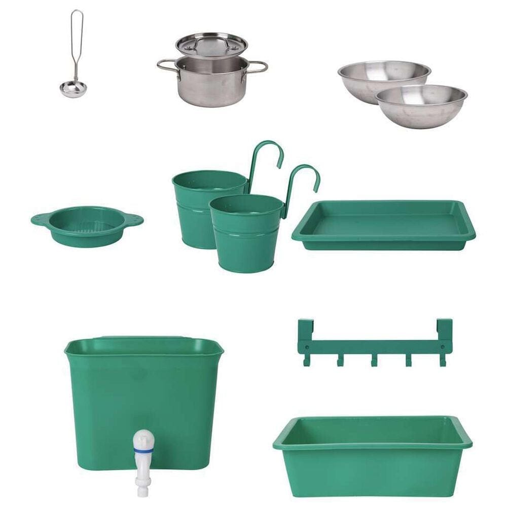 Hape Toys Outdoor Kitchen Set with Accessories in Multicolor, , large
