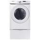 Samsung 4.5 Cu. Ft. Front Load Washer and 7.5 Cu. Ft. Gas Dryer with Sensor Dry Laundry Pair in White, , large