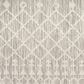 Nourison Positano Southwestern Light Grey 2" x 6" Indoor/Outdoor Runner, , large