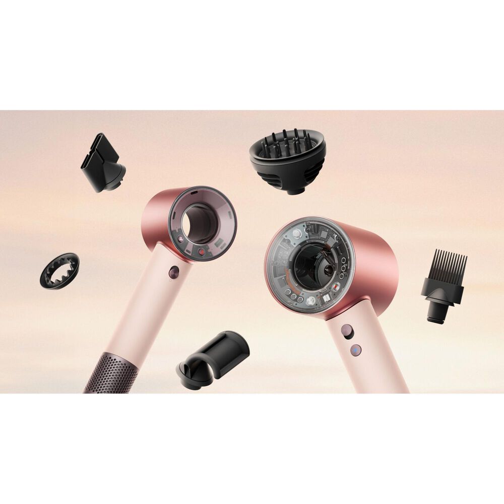 Dyson Supersonic Travel Hair Dryer in Ceramic Pink and Rose Gold, , large