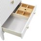 James Martin Vanities Myrrin 36" Vanity in Bright White with 3 cm Victorian Silver Quartz Top, , large