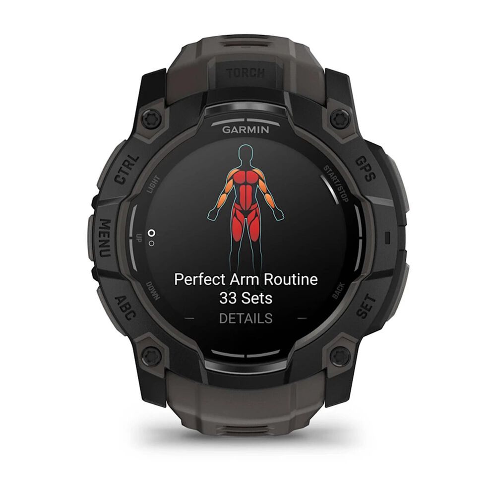 Garmin Instinct 3 50mm AMOLED Black/ Charcoal, , large