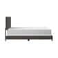Richlands Furniture Willow King Upholstered Panel Bed in Charcoal, , large