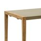Zuo Modern Kata Outdoor Dining Table in Gray and Brown - Table Only, , large