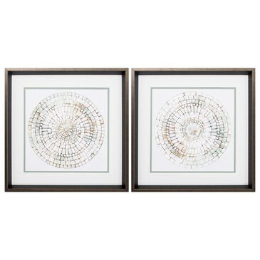Propac Concentric Wall Art in Neutral (Set of 2), , large