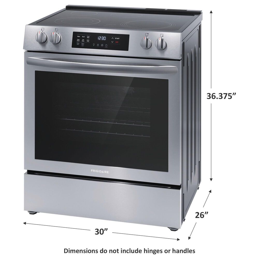 Frigidaire 30&quot; Front Control Electric Range Ceramic with Top Convection, , large