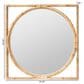 bali & pari Bayan Japandi Rattan Wall Mirror in Natural, , large