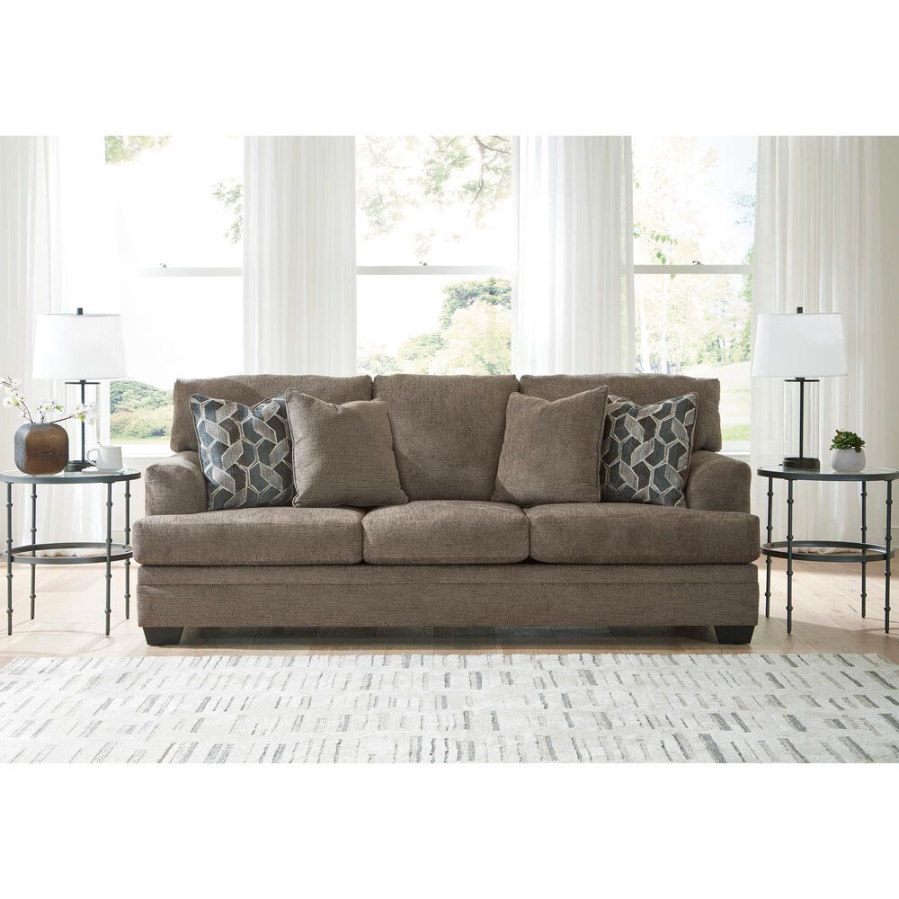 Ashley Stonemeade Stationary Queen Sofa Sleeper in Nutmeg, , large