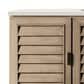 James Martin Vanities Portland 48" Single Bathroom Vanity in Whitewashed Walnut with 3 cm Lime Delight Quartz Top and Rectangular Sink, , large