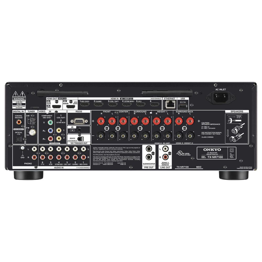 Onkyo 9.2-Channel THX Certified AV Receiver in Black, , large