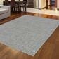Radici USA Fascinosa Solid 6" x 9" Charcoal Area Rug, , large