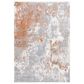 Safavieh Aston 4" x 6" Grey and Rust Area Rug, , large