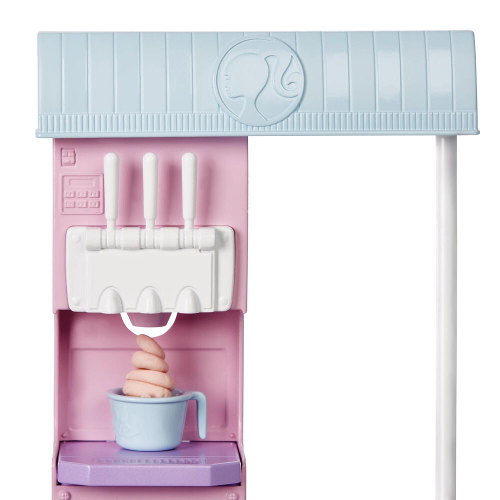 Barbie Ice Cream Shop Playset, , large