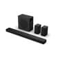 Hisense AX5140Q 5.1.4 Channel Dolby Atmos | DTS:X Sound Bar with Wireless Subwoofer and Surround Speakers, , large