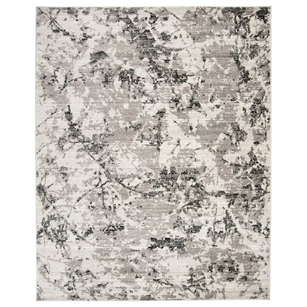 Safavieh Skyler SKY186K 10" x 14" Grey and Ivory Area Rug, , large
