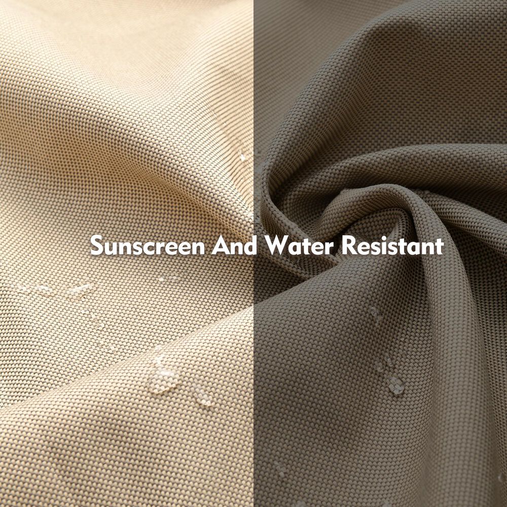 HOMLUX 6-Piece Patio Conversation Set in Beige, , large