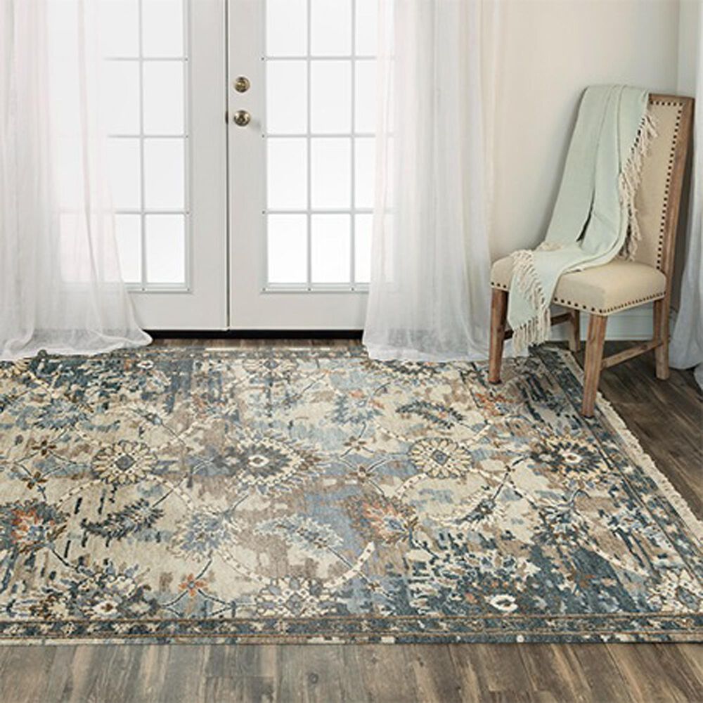 RIZZY Ashton 6&#39; x 9&#39; Beige Area Rug, , large