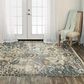 RIZZY Ashton 6" x 9" Beige Area Rug, , large