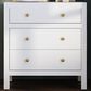 Butler Specialty Company Nora 3 Drawer Nightstand in Textured White, , large
