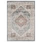 Central Oriental Landscape Nash 5" x 7"6" Harbour and Canyon Rose Area Rug, , large
