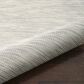 Nourison Positano 8" Round Light Grey Indoor/Outdoor Area Rug, , large