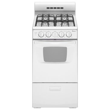 Amana 2.6 Cu. Ft. 20" Gas Range in White, , large