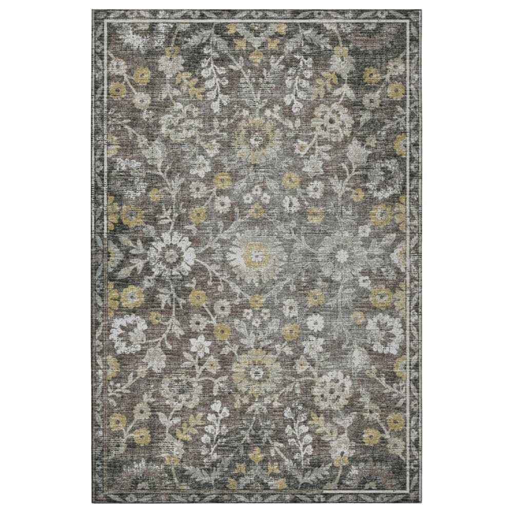 Dalyn Rug Company Tuscany 10" Round Grey Indoor/Outdoor Area Rug, , large