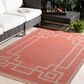 Surya Alfresco 5"11" x 8"10" Rust, Brown and Beige Indoor/Outdoor Area Rug, , large