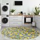 Dalyn Rug Company Kendall KE5 8" Round Ivory Area Rug, , large