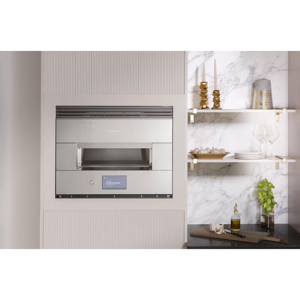 Monogram 30&quot; Smart Flush Hearth Electric Single Wall Oven in Stainless Steel, , large