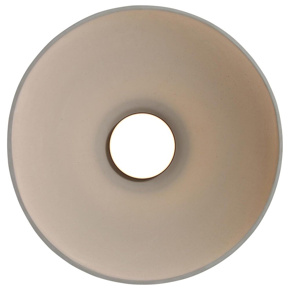 Golden Lighting Aethera 22" 1-Light LED Pendant in White Sandstone, , large