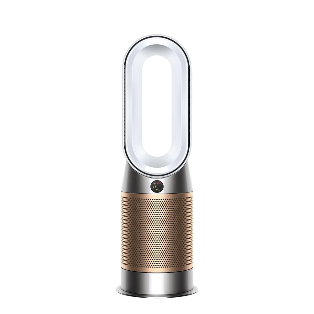 Dyson Purifier Hot+Cool Formaldehyde HP09 Air Purifier in White and Gold, , large