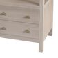 Butler Specialty Company Nora 2 Drawer Nightstand with Open Shelf in Antique Taupe, , large
