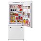 Unique Appliances Classic Retro 18 Cu. Ft Bottom Freezer Refrigerator in Marshmallow White, , large