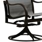 Tropitone Shoreline High Back Swivel Rocker in Gray Gate, , large
