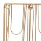 Maple and Jade Metal Glam Wall Hook in Gold (Set of 3), , large