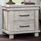 Oxford Baby Hampton 2-Drawer Nightstand in Stone Wash, , large