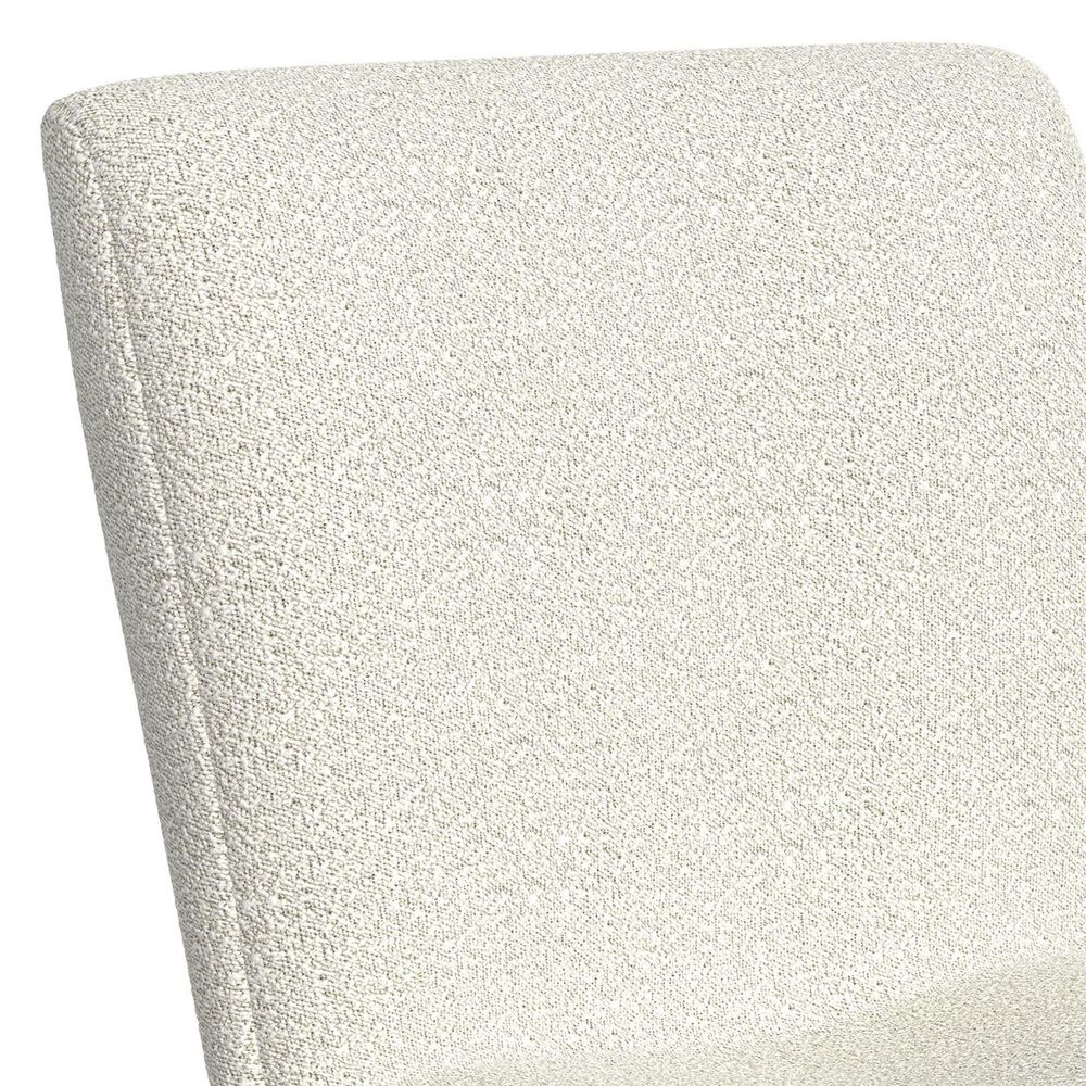 Mayberry Hill Cambrie Swivel Bar Stool with Beige Boucle in Natural, , large