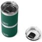 YETI Rambler 10 Oz Lowball 2.0 with MagSlider Lid in Black Forest Green, , large