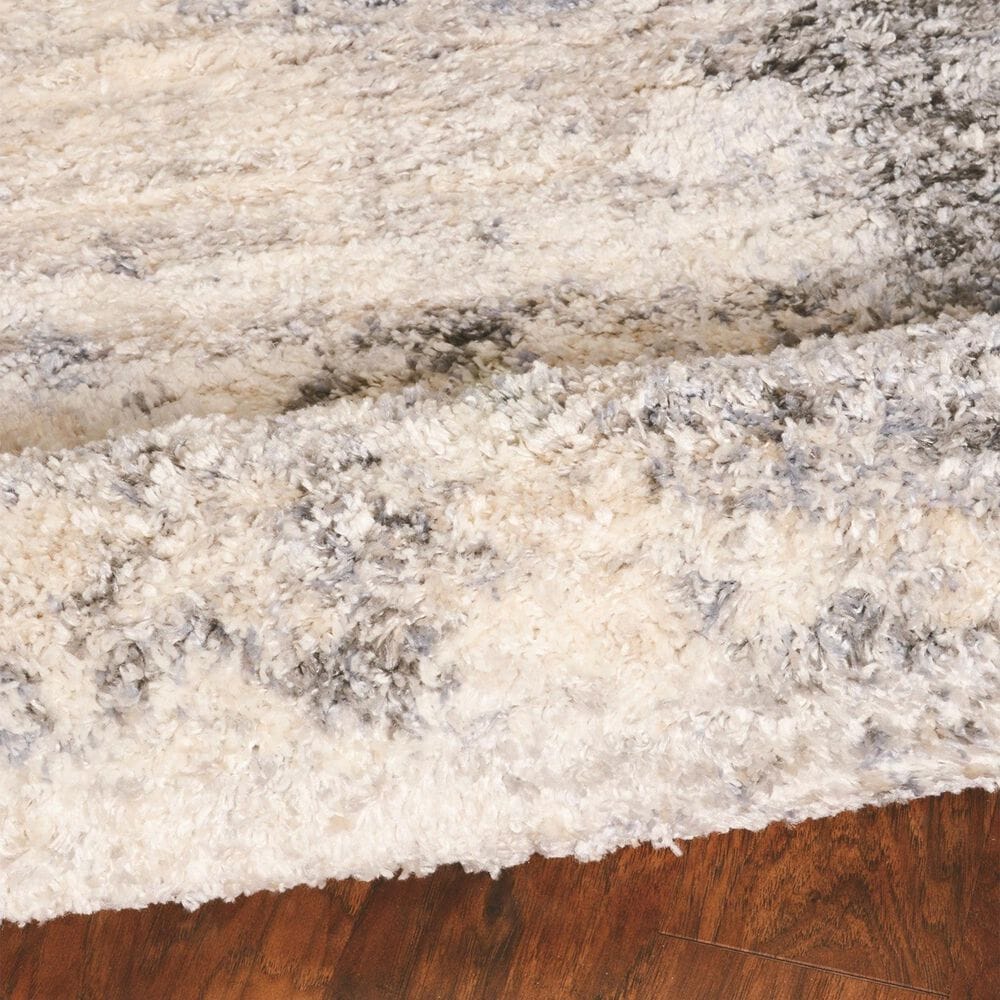 Kas Oriental Rugs Merino Palette 3&#39;9&quot; x 5&#39;11&quot; Ivory and Blue Area Rug, , large