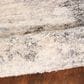 Kas Oriental Rugs Merino Palette 3"9" x 5"11" Ivory and Blue Area Rug, , large