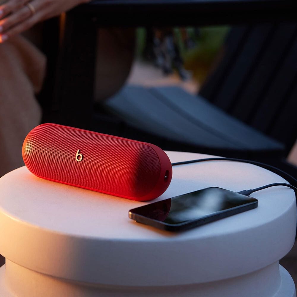 Beats Pill Portable Bluetooth Wireless Water in Statement Red, , large