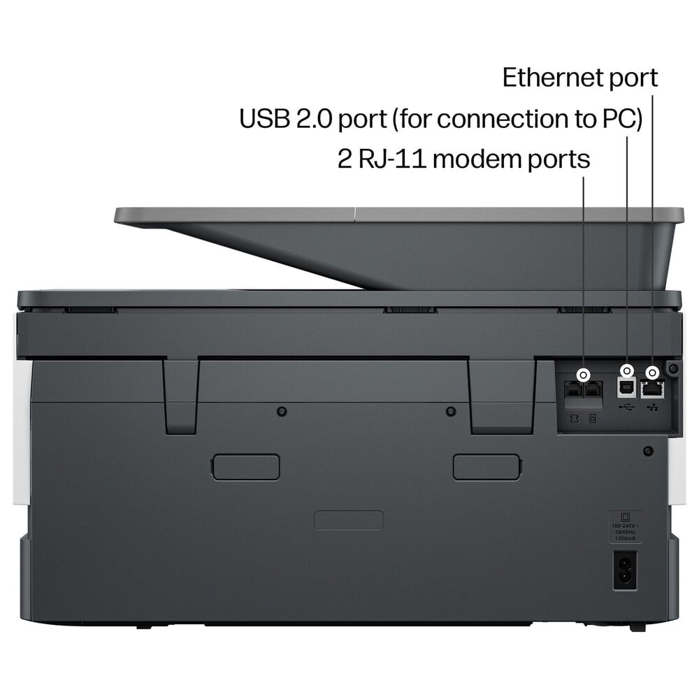 HP OfficeJet Pro 9135 All-in-One Printer in White and Charcoal, , large